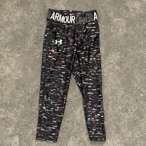 Multicolored Under Armor capris